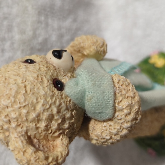 Snuggle I Want To Be Your Snuggle Bear Resin Figurine - Vintage 1998 - Picture 6 of 10